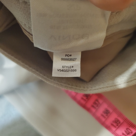 Vince Wide Leg Pull-on High Rise Pants. Creamy Light Tan. Size S. 30" Inseam. - Picture 4 of 14